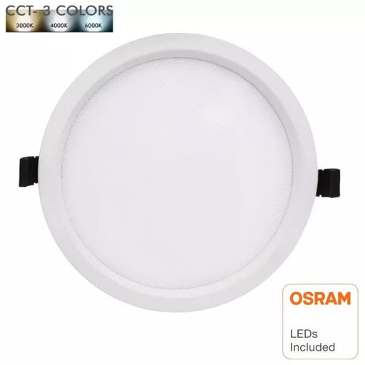 15W AROSA LED Downlight with OSRAM Chip and Selectable CCT - LED