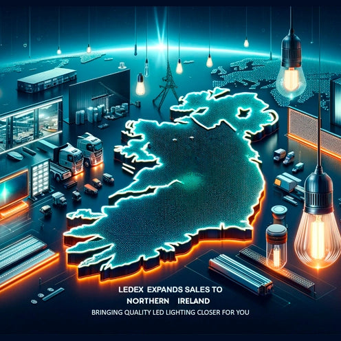 Ledex Extends Sales to Northern Ireland, Bringing Top-Tier Lighting Solutions Closer to You!
