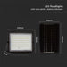 120W LED Solar Floodlight 4000K - light