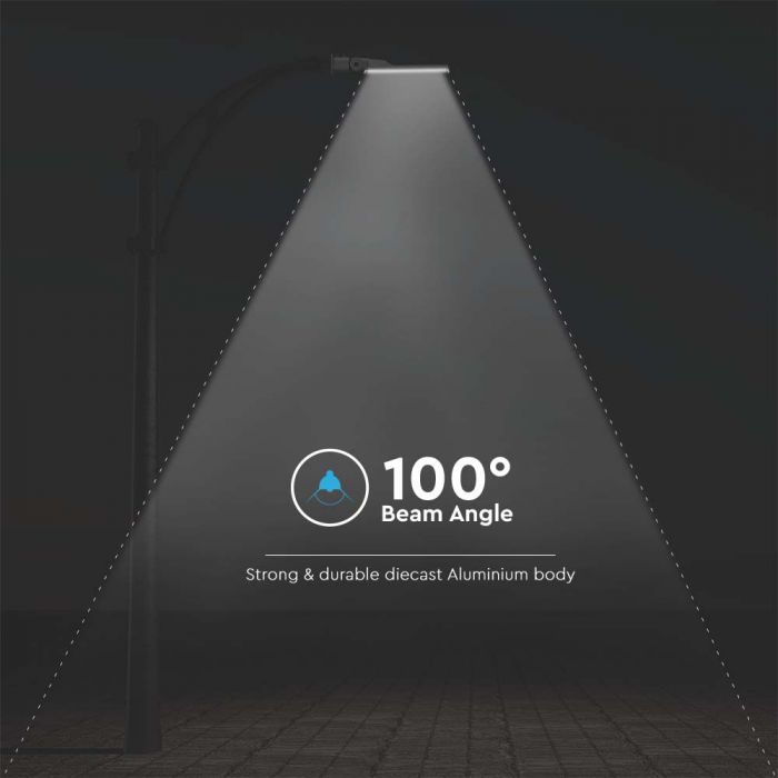 100W LED Street Light SAMSUNG Chip Sensor 4000K - LED Streetlight