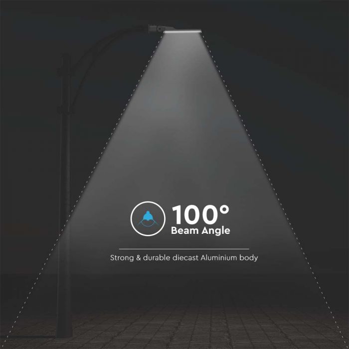 50W LED Street Light with SAMSUNG Chip Motion Sensor 4000K - LED Streetlight