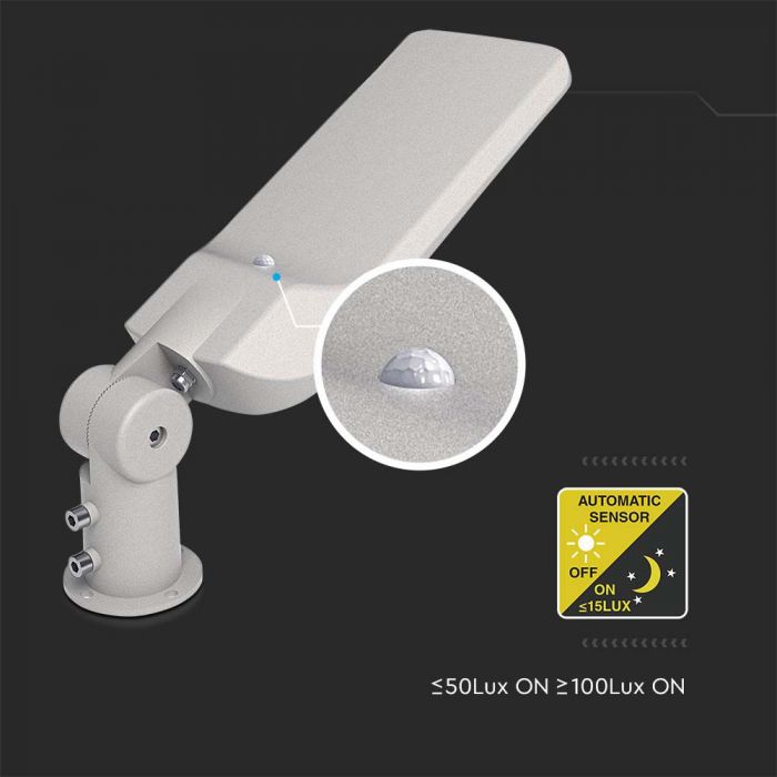 50W LED Street Light SAMSUNG Chip Sensor 6500K