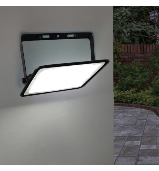 100W  New Avant Black LED Floodlight CCT Selectable