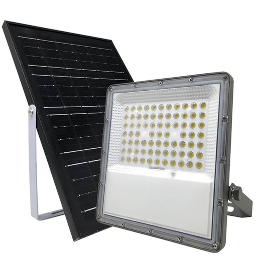 100W SOLAR LED Floodlight - NEW AVANT 5700K light