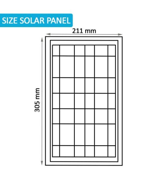 100W Solar AVANT LED Floodlight with LUMILEDS Chip 5700K - Solar LED light