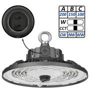 100W 150W 200W Dimmable FRANCE LED UFO High Bay with SAMSUNG Chip 3 CCT - STANDARD 20-30 Days delivery - LED high bay