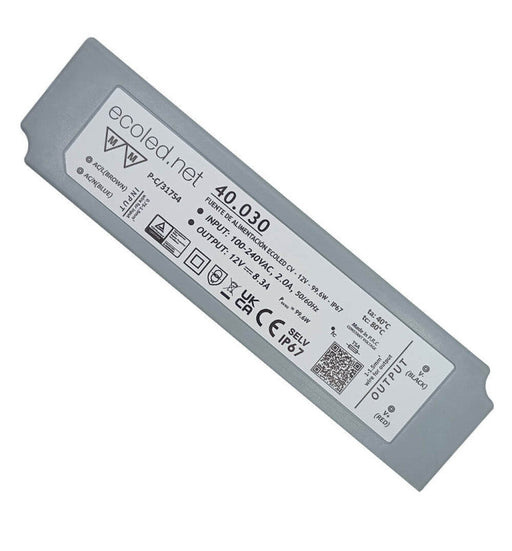 100W Ecoled Professional Power Supply 12V IP67 - Voltage Transformers - Accessories