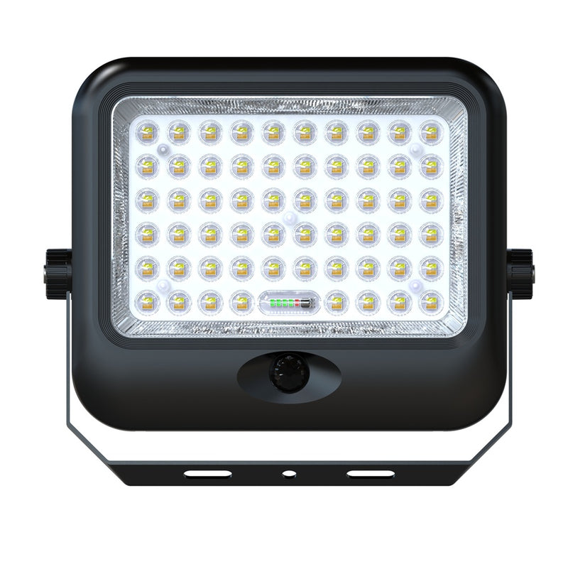 100W LED Solar Floodlight with PIR Motion Sensor 3CCT IP65