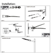 100W FRIGG LED Streetlight with PHILIPS Chip 4000K - LED Streetlight