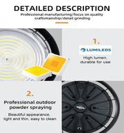 100W NEW TITAN LED UFO High Bay Light CCT - 2-4 Working days - High Bays