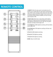 100W Solar AVANT LED Floodlight with LUMILEDS Chip 5700K - Solar LED light