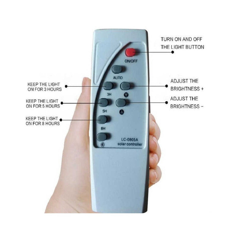 200W Programmable Solar ECO SANAN LED Streetlight 6000K - Solar LED light