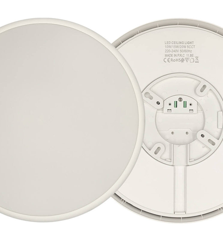 10W 15W 20W LED Ceiling Light with Radar Motion Sensor 5 CCT - Ceiling Light Fixtures - Bulkheads