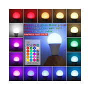 10W E27 LED Bulb with Remote Control RGBW - RGB bulb