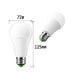 10W LED Bulb E27 with Remote Control RGB+W - RGB bulb