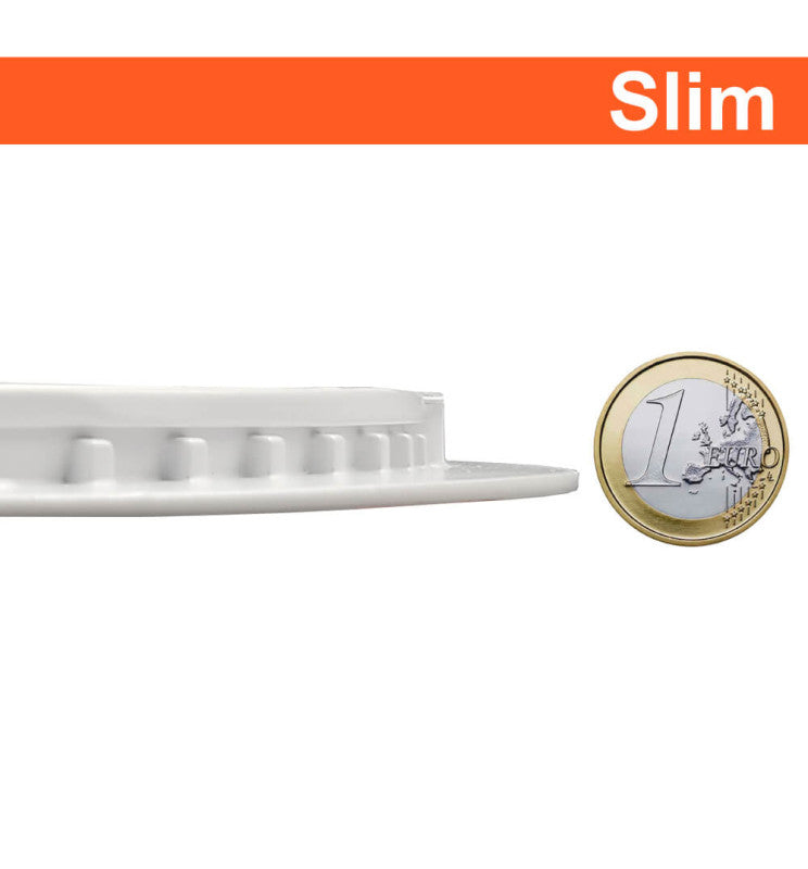 10W Round Slim LED Downlight with OSRAM Chip 4CCT