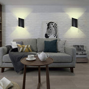 10W HORTEN LED Wall Light in Black 3000K - LED Wall lighting