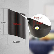 10W HORTEN LED Wall Light in Black 3000K - LED Wall lighting