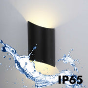10W HORTEN LED Wall Light in Black 3000K - LED Wall lighting
