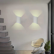 10W HORTEN LED Wall Light in White 3000K - LED Wall lighting