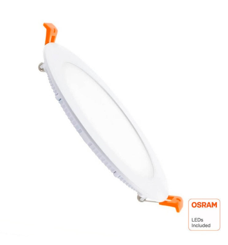 10W Round Slim LED Downlight with OSRAM Chip 3CCT Cut-out 108mm - Panels