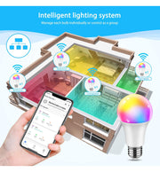 10W A60 E27 Smart LED Bulb RGB CCT - E27 Smart