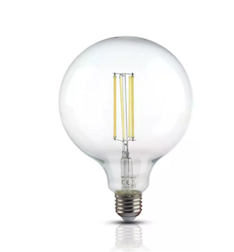 12.5W G125 E27 LED Filament Bulb 4000K - E27 Retro