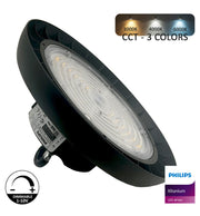 120W-100W-80W Industrial LED UFO High Bay GERMANY Philips Xitanium Driver 3CCT 1-10V Dimmable - Ceiling Light Fixtures