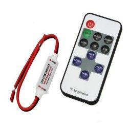 12V to 24V DC Mini LED Strip Light Dimmer Switch with Remote - Dimmer Switches - Accessories