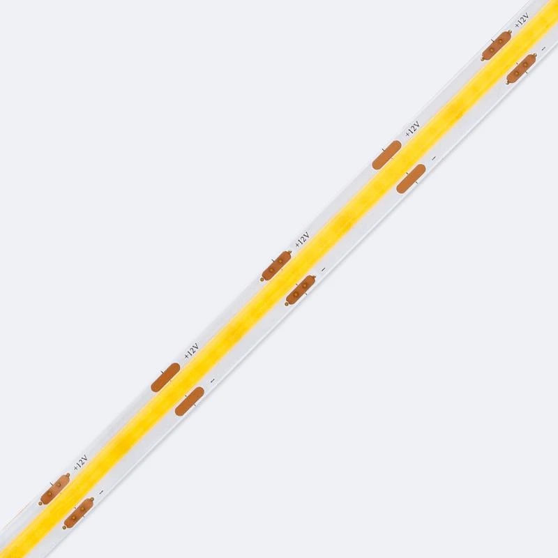 12v 10W/m LED COB Strip 1000lm/m 5m 2200K