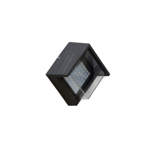 12W LED Dona SquareWall Light 6000K - LED Wall lighting