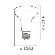 12W E27 LED Bulb with OSRAM Chip 3000K - LED Light Bulbs - Lamps