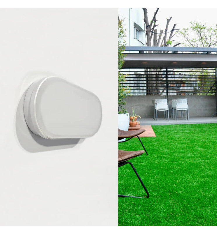 12W Oval PURELIGHT LED Wall Light IP65 - Wall Light Fixtures - Bulkheads