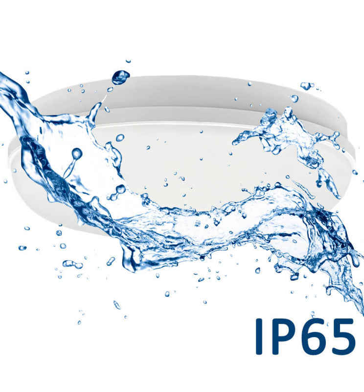 12W Round PURELIGHT LED Wall Light IP65 - Wall Light Fixtures - Bulkheads