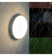 12W Round PURELIGHT LED Wall Light IP65 - Wall Light Fixtures - Bulkheads