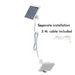 12W Solar Floodlight in White with PIR Sensor 4000K - solar light