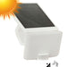 12W Solar Floodlight in White with PIR Sensor 4000K - solar light