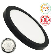 12W to 6W Adjustable Power BONN LED Downlight Black 5 CCT - Ceiling Light Fixtures - Bulkheads