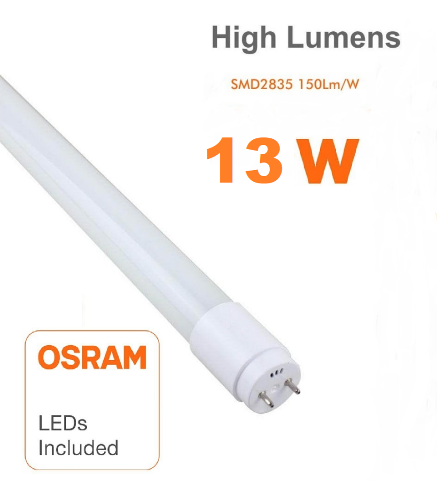 13W T8 LED Tube 90cm with OSRAM Chip 6000K Buy in Ireland | Ledex ...