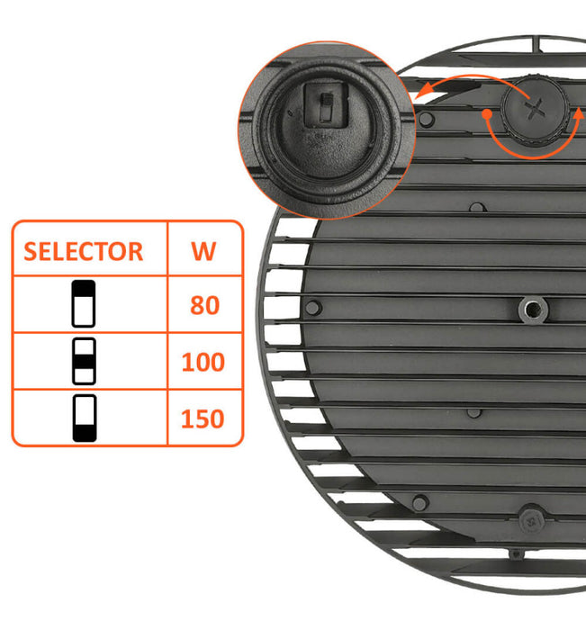 80W 100W 150W ENDURANCE LED UFO High Bay with OSRAM Chip