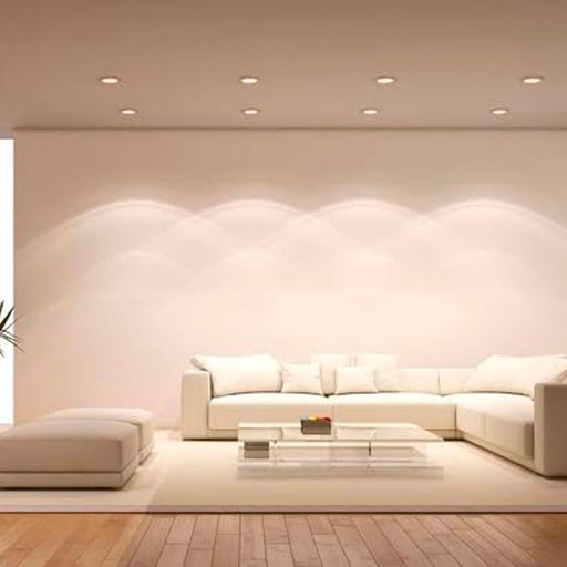 15W Adjustable LED Downlight in Silver with UGR13 - Ceiling Light Fixtures - Downlights