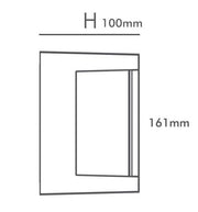 15W Outdoor Malmö LED Wall Light 3 CCT - Wall Light Fixtures - Bollard Lights