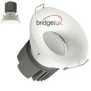 15W Round LED Downlight in White - Ceiling Light Fixtures - Downlights