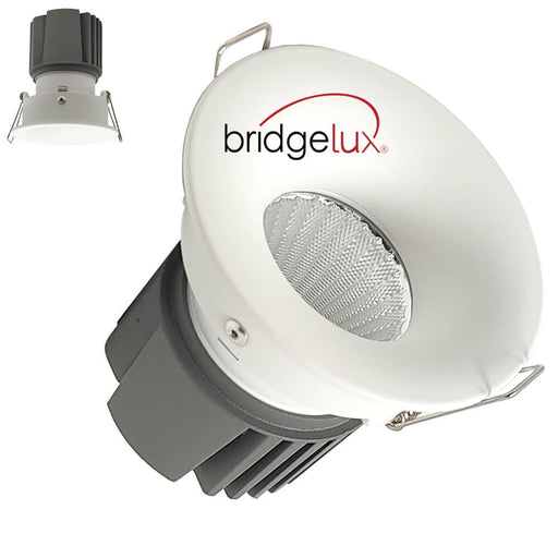 15W Round LED Downlight in White - Ceiling Light Fixtures - Downlights