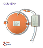 15W Recessed LED Downlight 6500K - LED ceiling lighting