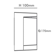 15W STOCKHOLM LED Wall Light 3 CCT - Wall Light Fixtures - Bollard Lights