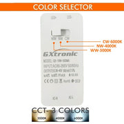 16W Round LED Downlight with OSRAM Chip UGR17 3 CCT - LED Downlight