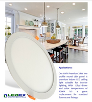 18W Slim Round AMY LED Panel 225mm 4000K - LED Panel