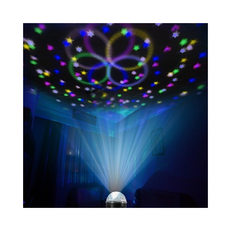 18W Portable Multi Colour LED Disco Light with DMX Controller - Special Effects Lighting - Decorative Lighting