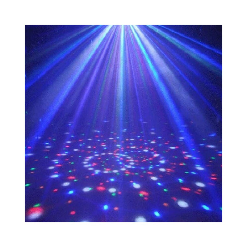18W Portable Multi Colour LED Disco Light with DMX Controller - Special Effects Lighting - Decorative Lighting